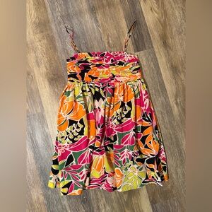 L Love Colorful Floral Sundress
